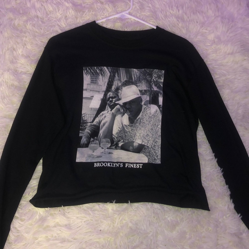 Jay Z and biggie long sleeve T-shirt